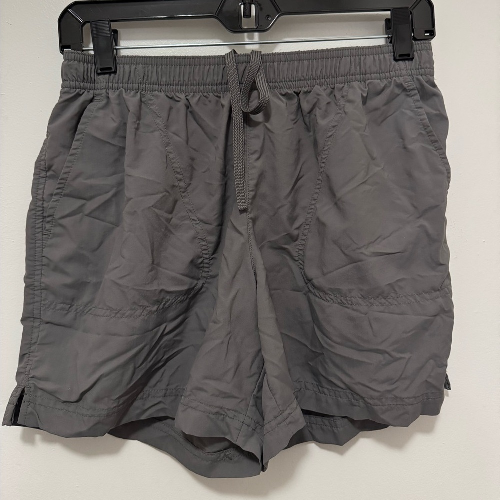 Columbia Sportswear Company Nylon Gray Shorts w Drawstring and Mesh Lining - S